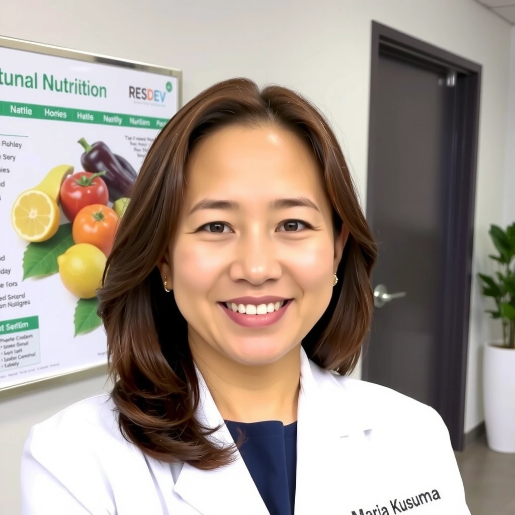 Dr. Maria Kusuma, Clinical Nutritionist and Product Development Director at VitaNatural Indonesia